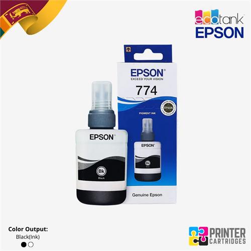 Epson 774 Black Original Ink Bottle PC699A T7741 Genuine Ink