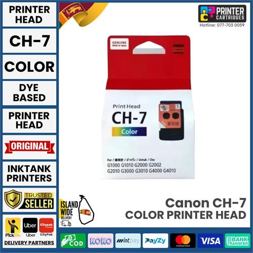 Canon CH-7 Black Original Printer Head PC627A
