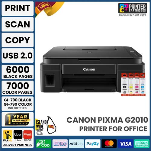Canon PIXMA G2010 All-in-One Ink Tank Printer GI-790 Ink