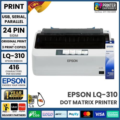 Epson LQ-310 Printer (PC569A) Best Price in Sri Lanka