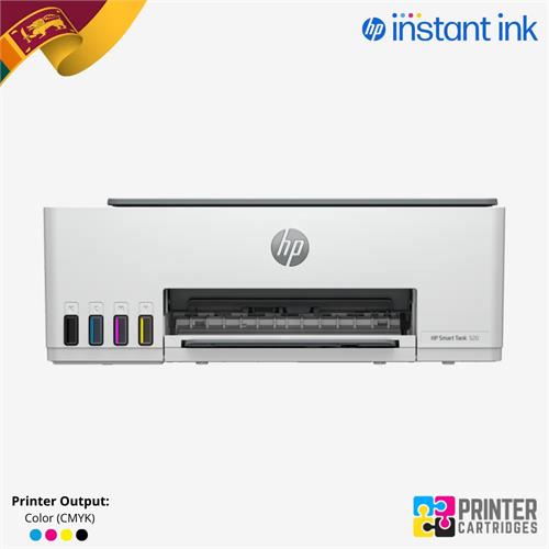 HP 520 Ink Tank Printer (1F3W2A) Print-Copy-Scan