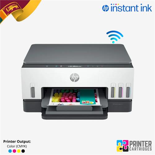 HP 670 Smart Tank Printer Print, Scan, Copy, Duplex 6UU48A