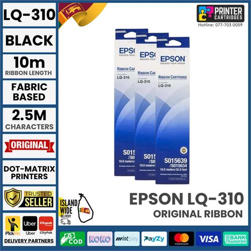 Epson LQ-310 Ribbon For LQ310 Dot Matrix Genuine Cartridge