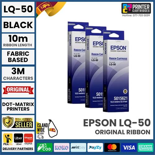 Epson LQ-50 Ribbon For LQ50, LX50 Dot Matrix Genuine