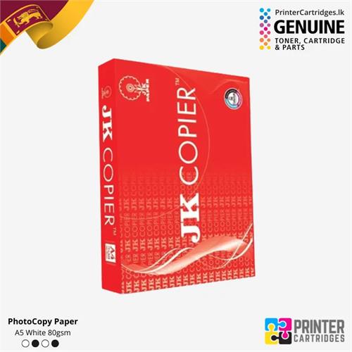 A5 80gsm JK Copier Photocopy Paper Bundle PC796A