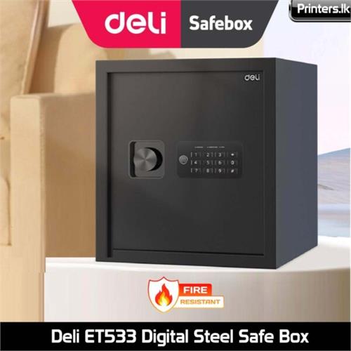 Deli ET533 Digital Steel Safe Box