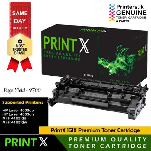 PrintX 151a/151x Premium Toner Cartridge for HP4003dn HP4003dw