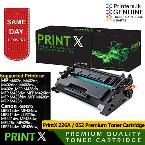 PrintX 226A / 052 Premium Toner Cartridge