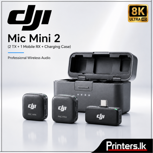 DJI Mic Mini 2(2 TX+1 MobileRX+CC)