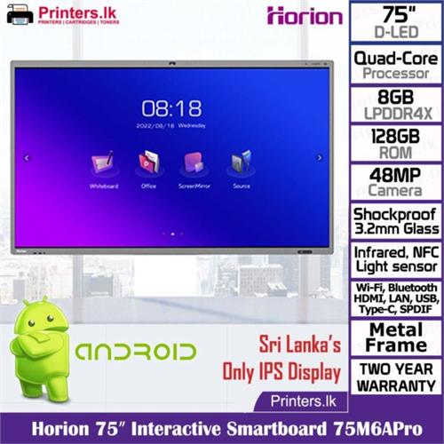 Horion 75 Interactive Smartboard 75M6APro