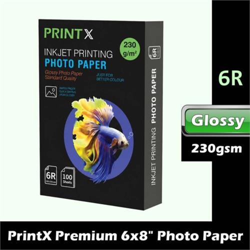 PrintX Premium 6R 68 Gloss Photo Paper 230gsm