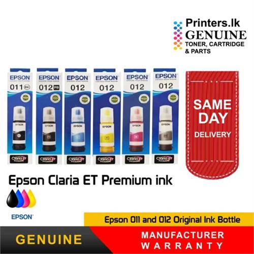 Epson 011 and 012 Original Ink Bottle