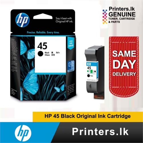 HP 45 Black Original Ink Cartridge