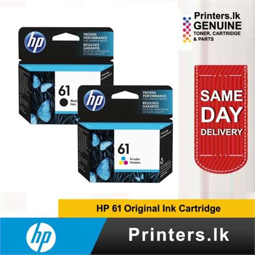 HP 61 Black and Colour Original Cartridge