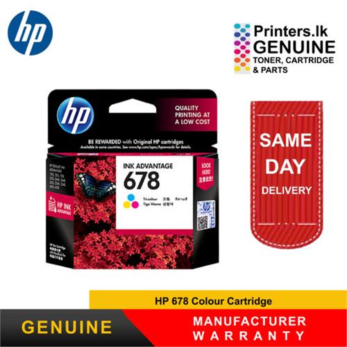 HP 678 Colour Cartridge