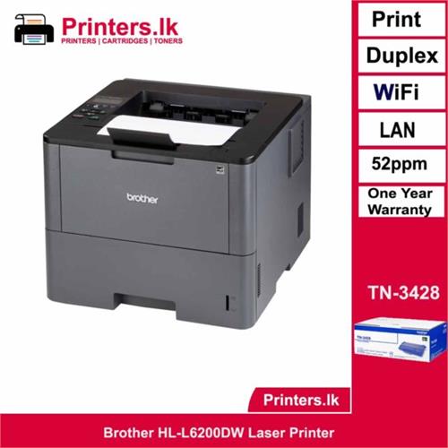 Brother HL-L6200DW Laser Printer