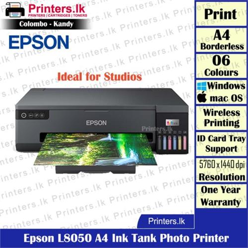 EcoTank L8050 A4 Size 6 Color Printer
