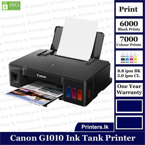 Canon Pixma G1010 Ink Tank Printer