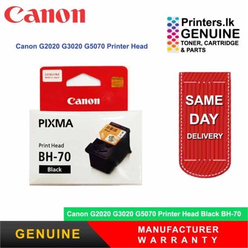 Canon G2020 G3020 G5070 Printer Head Black BH-70