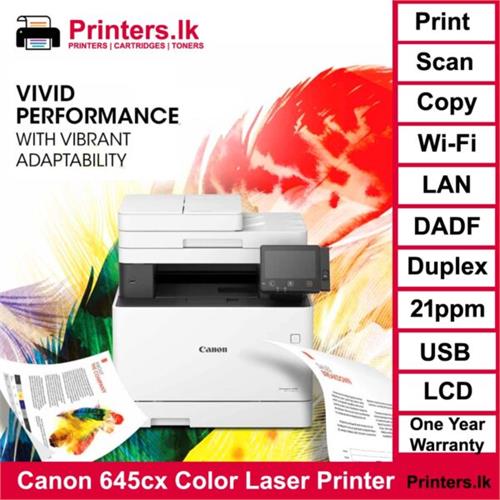 Canon ImageClass 645cx Color Laser Printer
