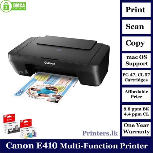Canon Pixma E410 Printer