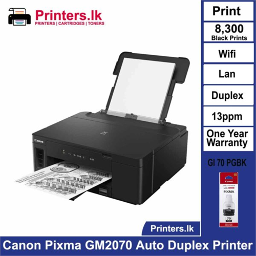 Canon Pixma GM2070 Auto Duplex Printer