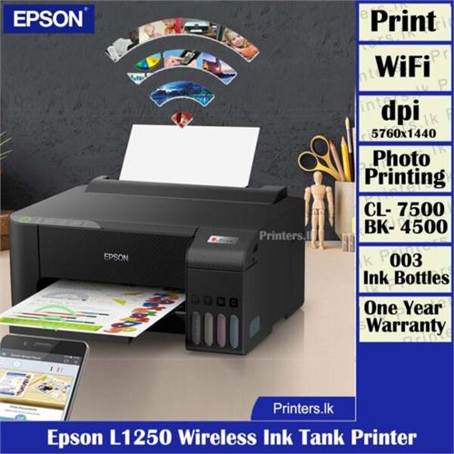 Epson L1250 Wireless Ink Tank Printer