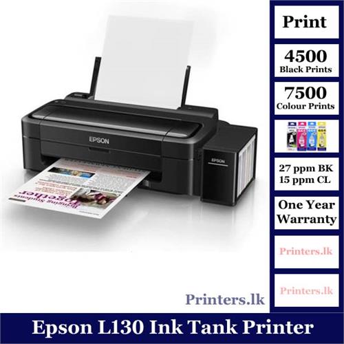 Epson L130 Ink Tank Printer