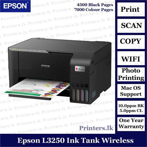 Epson L3250 Wireless Ink Tank Printer