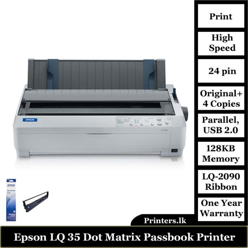 Epson LQ 2090ii Dot Matrix Printer