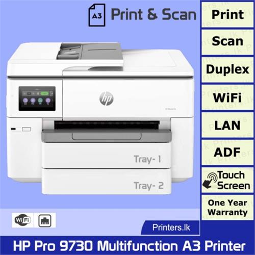 HP Pro 9730 Multifunction A3 Colour Printer