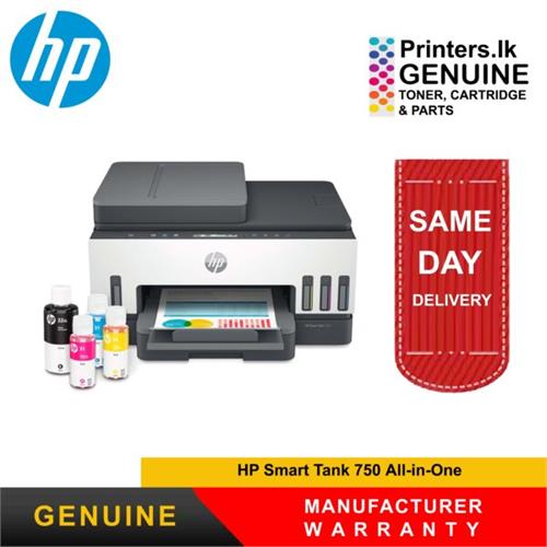 HP Smart Tank 750 Wi Fi Duplexer All-in-One Printer with ADF and Smart Guided Button