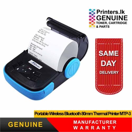 Portable Wireless Bluetooth 80mm Thermal Printer MTP-3