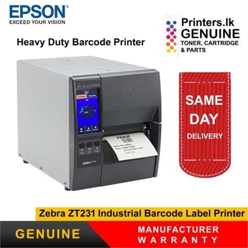 Zebra ZT231 Industrial Barcode Label Printer