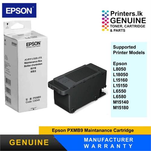 Epson Original Maintenance Box C9345 for L8050 / L18050 / L15160 / L15150 / L6550 / L6580 / M15140