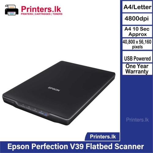 Epson Perfection V39 Flatbed Scanner