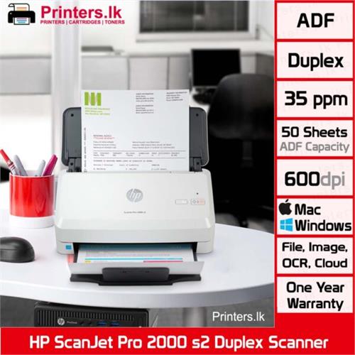 HP ScanJet Pro 2000 s2 Duplex Scanner