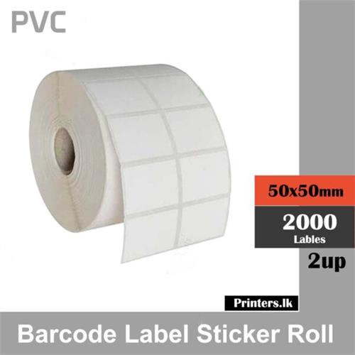 PVC Barcode Label Sticker Roll