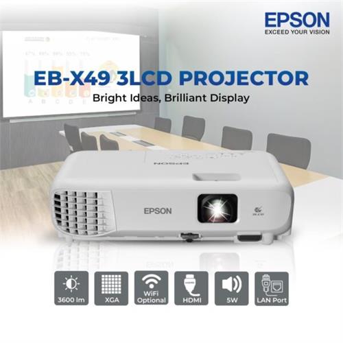 Epson EB-X49 3LCD Projector