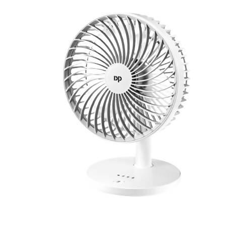 DP Portable Rechargeable 6 inch Fan with LED light