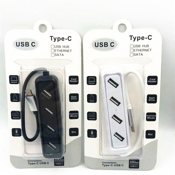 Type C 4 Port USB Hub Sri Lanka Or USB Hub For Macbook Pro PC Laptop