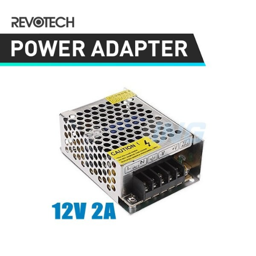 12V 2A Metal Case Power Supply Power Adapter
