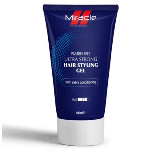 Miracle Ultra Strong Hair Styling Gel 100ml