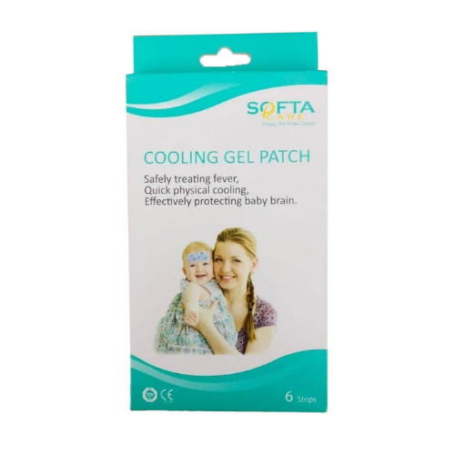 Softa Baby Cooling Gel Patch Safety Treating Fever 6 Strips