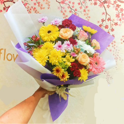 Mix Fresh Flower Bouquet