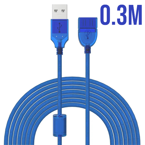 Smart USB Extension Cable 0.3m for PC Keyboard Printer Mouse Game Controller