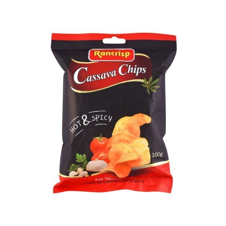 Rancrisp Cassava Chips Hot and Spicy 100g