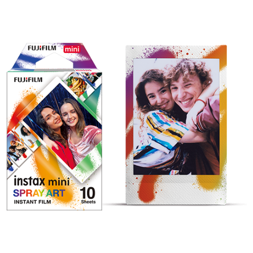 Fujifilm Instax Mini Spray Art Instant Film 10 Sheets