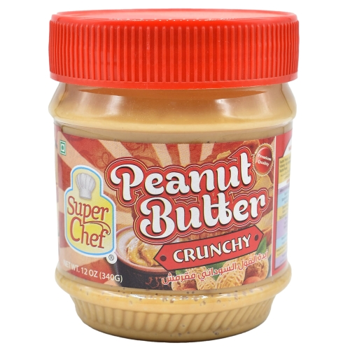 Super Chef Peanut Butter Crunchy 340g