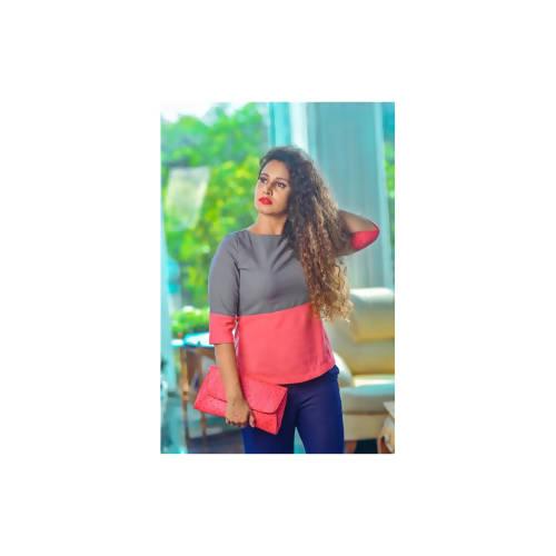 Two Tone Color Top